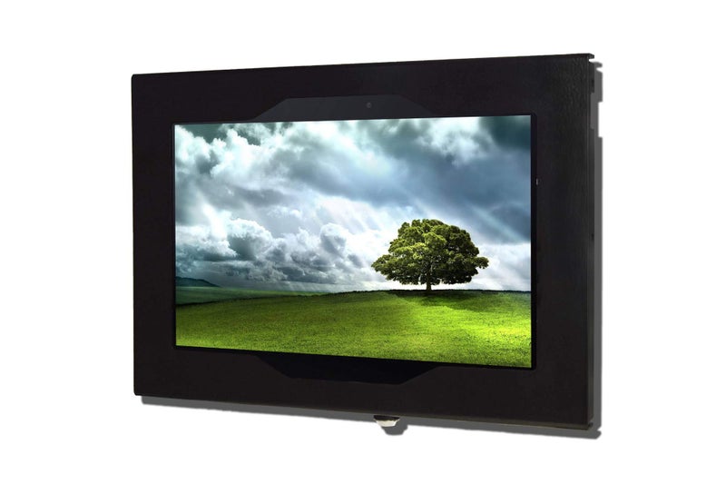 TABcare Locking Anti-Theft Metal Case for Samsung Galaxy TAB A 10.1 2019 Tablet for Kiosk, POS, Store, Show Display, Time Clock (TAB A 10.1 2019 SM-T510, Black) - Image 1